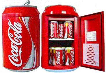 coke refrigerator